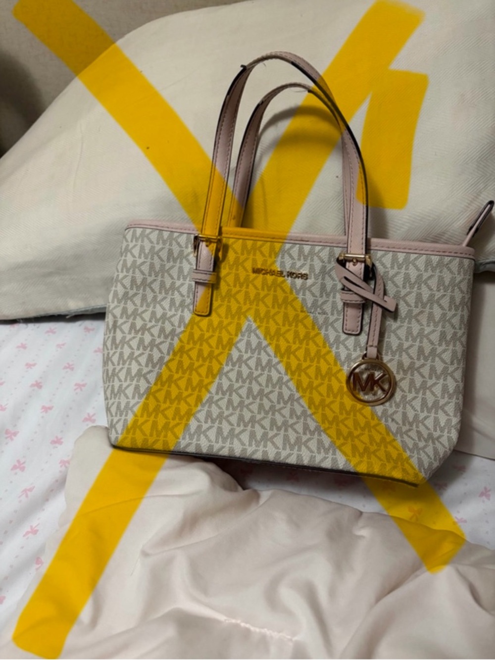 Michael Kors and Telfar bags